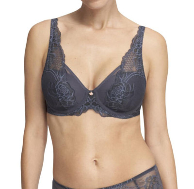 Triumph Wild Peony Florale WP Damen Schalen BH mit Bügel Pink Pearl, Pebble Grey