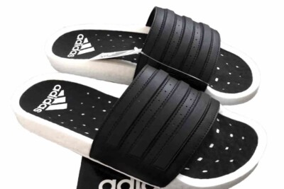 Adidas ADILETTE ULTRA BOOST SLIDES SIZE 7, EG1910 Black / White  SOLD OUT *NEW
