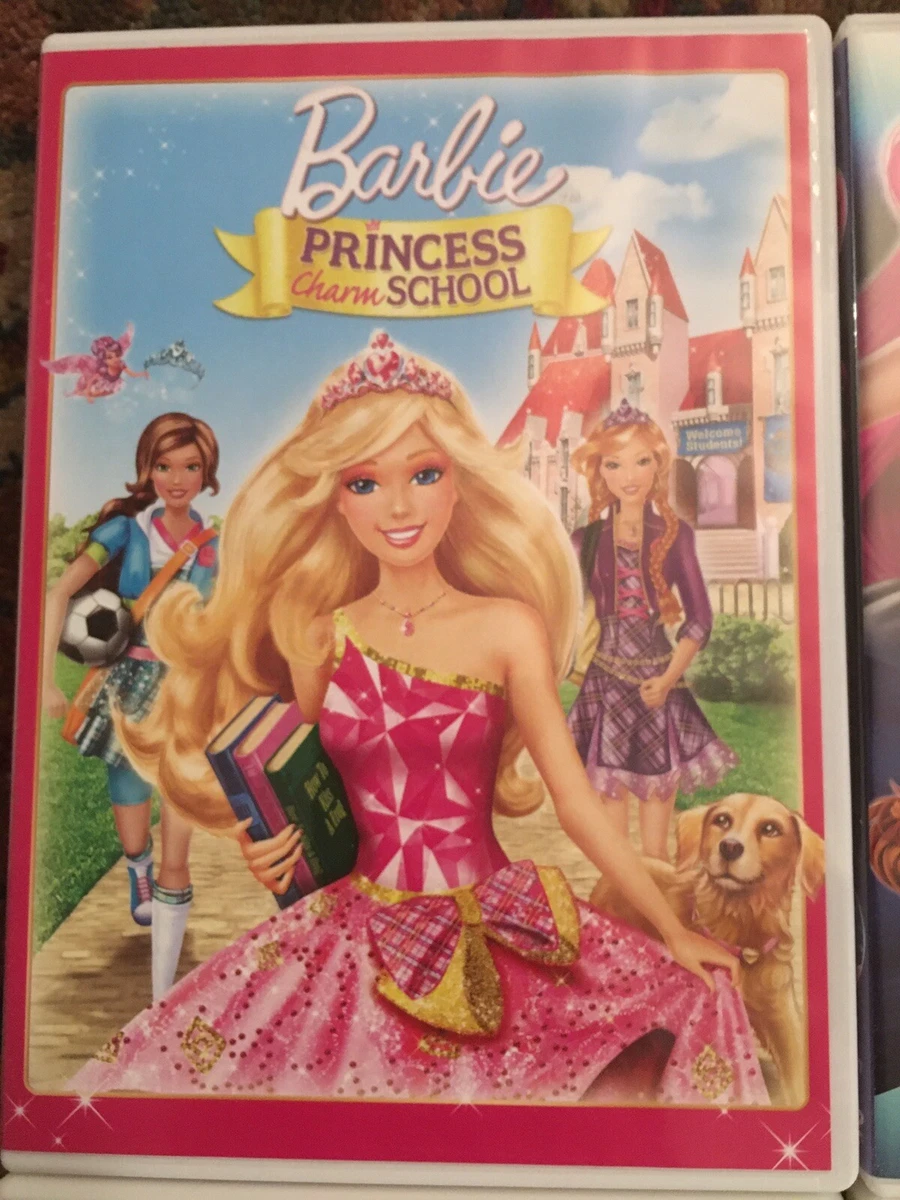 Barbie movies store charm school