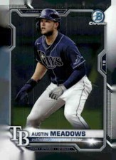 2021 Bowman Chrome #72 Austin Meadows