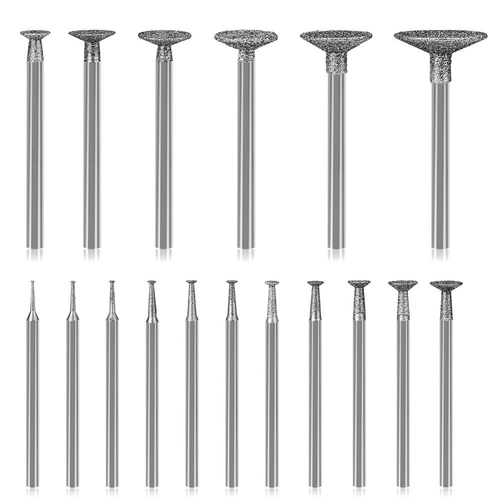 17pcs T Shape Stone Carving Set Polishing Kits Carving, Engraving, Grinding eBay