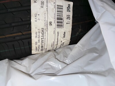 Sommerreifen 4 x Continental ContiPremiumContact 6 205/55 R17 91V