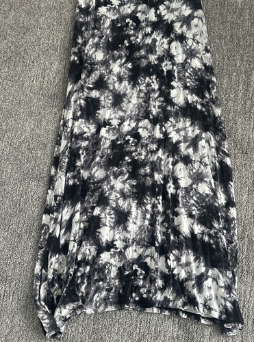 Michael Kors Black And White Tie Dye Maxi Skirt XS - Picture 7 of 7