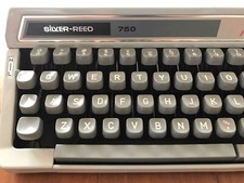 japan made silver seiko typewriter with Case & Box moving tested 1970s thumbnail