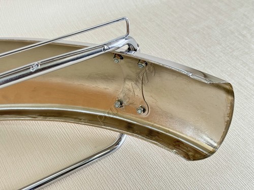 1969-1975 Suzuki T500 Front Fender. Su T500 Titan New Mud Guard. 53100-15101 Rep - Picture 21 of 24