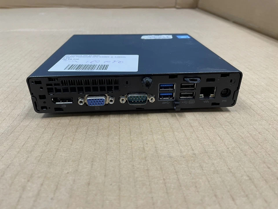 SSD de 8 GB 250 GB HP ProDesk 400 G2 Mini Pentium G4500T Foto 2 de 2