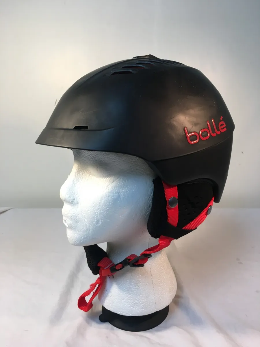 veld het is mooi Injectie Bolle Ski Snowboard Helmet Black Matte Adjustable T60-Y-1 w Case - S (53-55  cm) | eBay