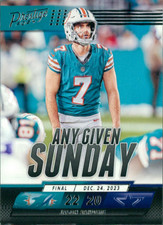 2024 Panini Prestige - Any Given Sunday #AGS-JSS Jason Sanders