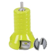 Timber Tuff TMC-02TCFB Durable 2 Inch Powder Coated Aluminum Twin Blade Tenon