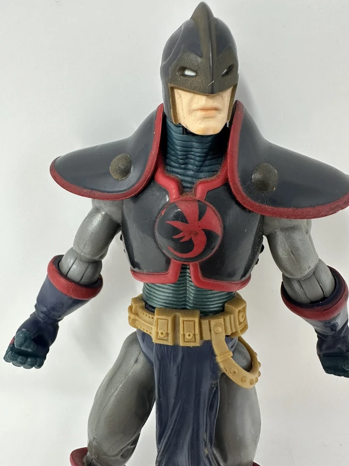 Легенды Marvel ЧЕРНЫЙ РЫЦАРЬ в комплекте БЕЗ УПАКОВКИ без выводка Queen BAF 6 дюймов Hasbro 2007 - Изображение 4 из 4