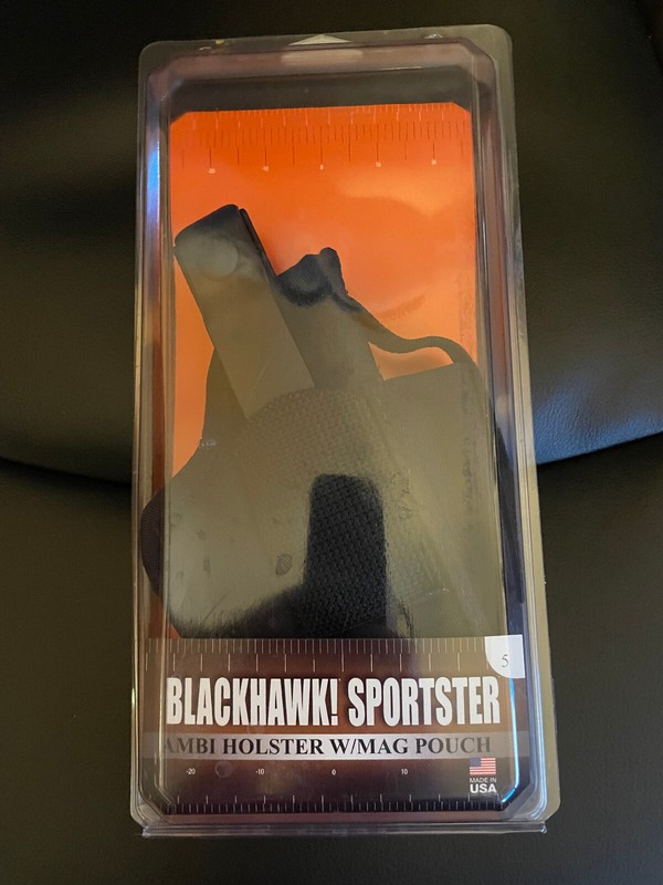 BLACKHAWK! SPORTSTER AMBI HOLSTER W/MAG POUCH - NEW IN PACKAGE