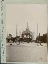 Paris, Exposition Universelle de 1900. La Porte Monumentale Vintage citrate pri