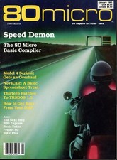 80 Micro Magazine January 1985 TRS-80 Tandy Used