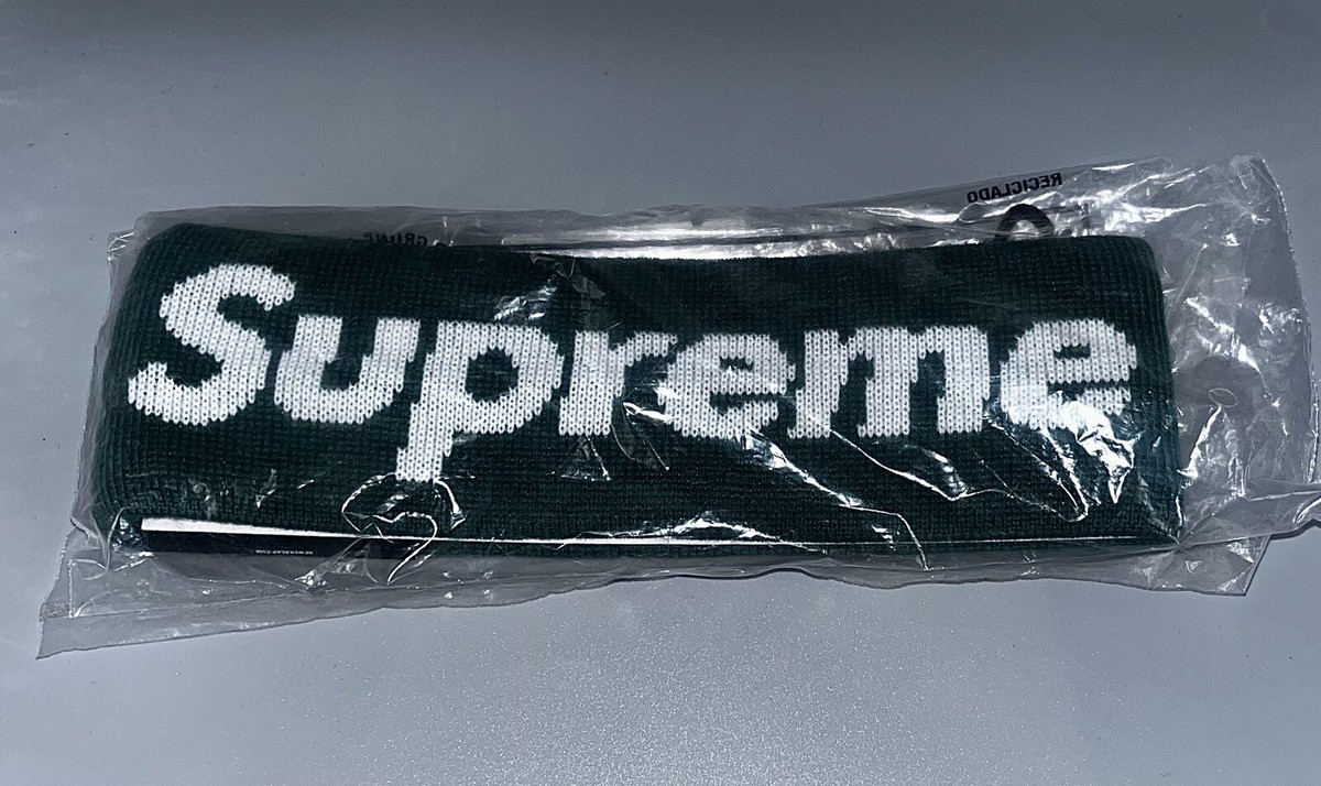 Supreme x New Era Big Logo Headband 'Leopard' New Era