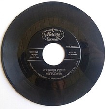 THE PLATTERS - I Wish / Its Raining Outside - Vinyl 45rpm 1968 Mercury 71353X45