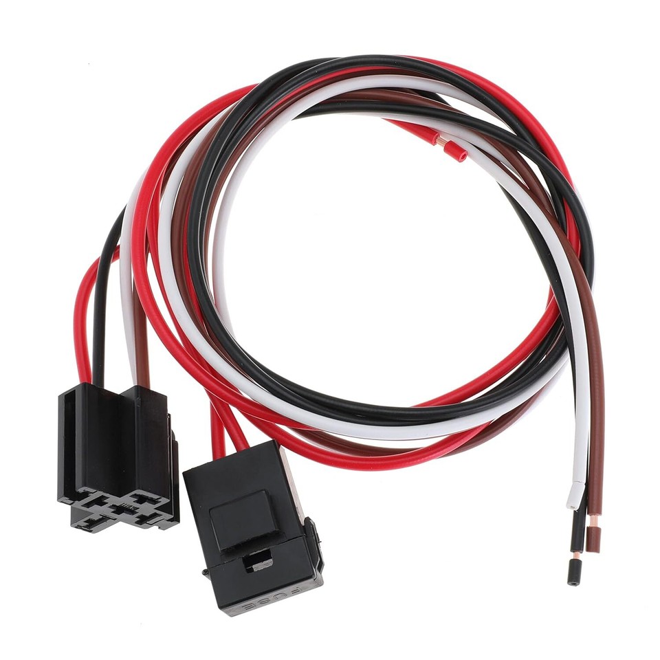 Dual Electric Cooling Fan Wire Harness Kit Electric Fan Relay Kit