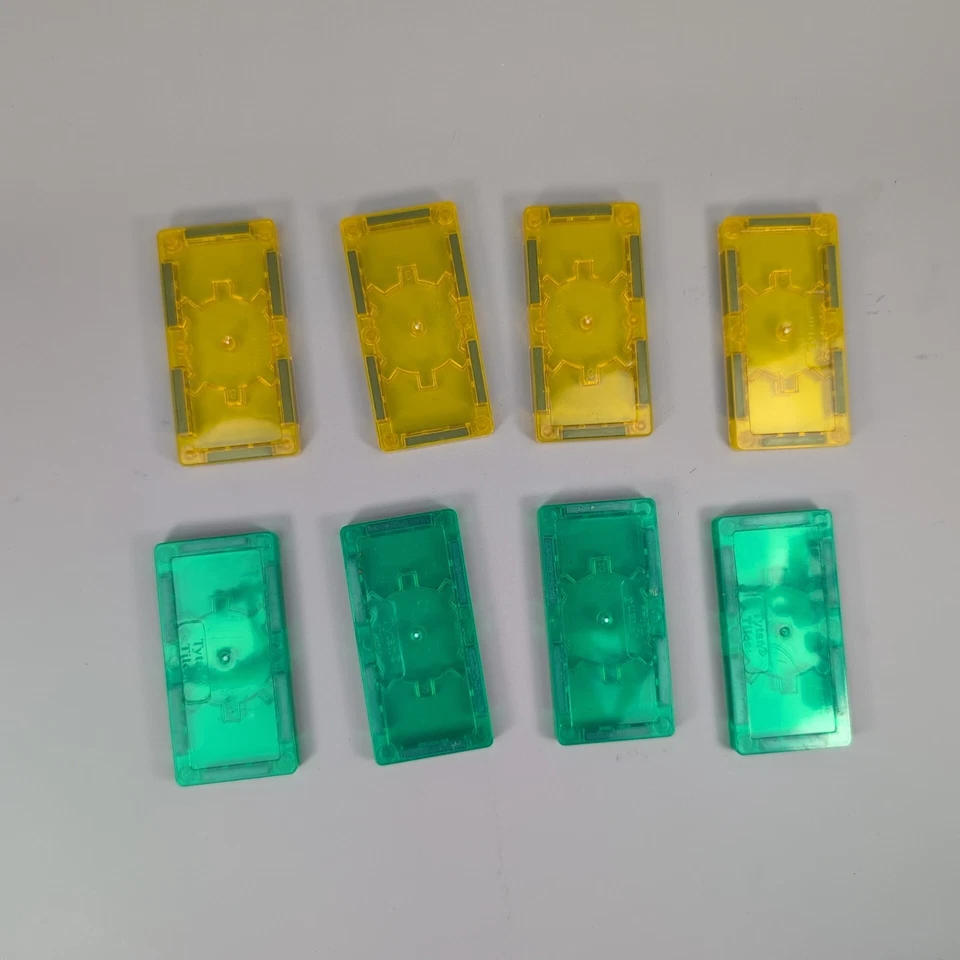 TYTAN Magnetic Learning Tiles Building Set - 60 Assorted Pieces w/ Car Base STEM - Image 4 of 4