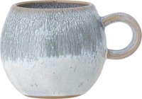 Bloomingville Paula Tasse, Blue, Steingut Kaffeetasse Aus Stein Colour Code Blue