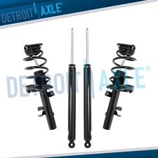 Front Struts & Coil Spring Rear Shock Absorbers Kit for 2013 - 2018 Ford Focus