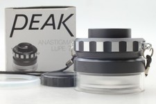 Top MINT in Box Peak Anastigmat Lupe Loupe 7x Magnifier w/ Strap From JAPAN