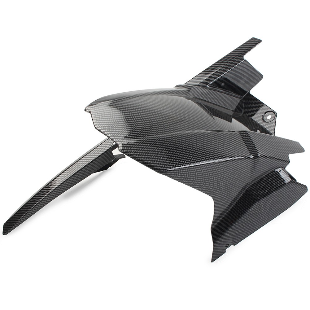 Carbon Fiber Rear Hugger Fender Mudguard Chain Guard For Kawasaki Z900 2017-2023