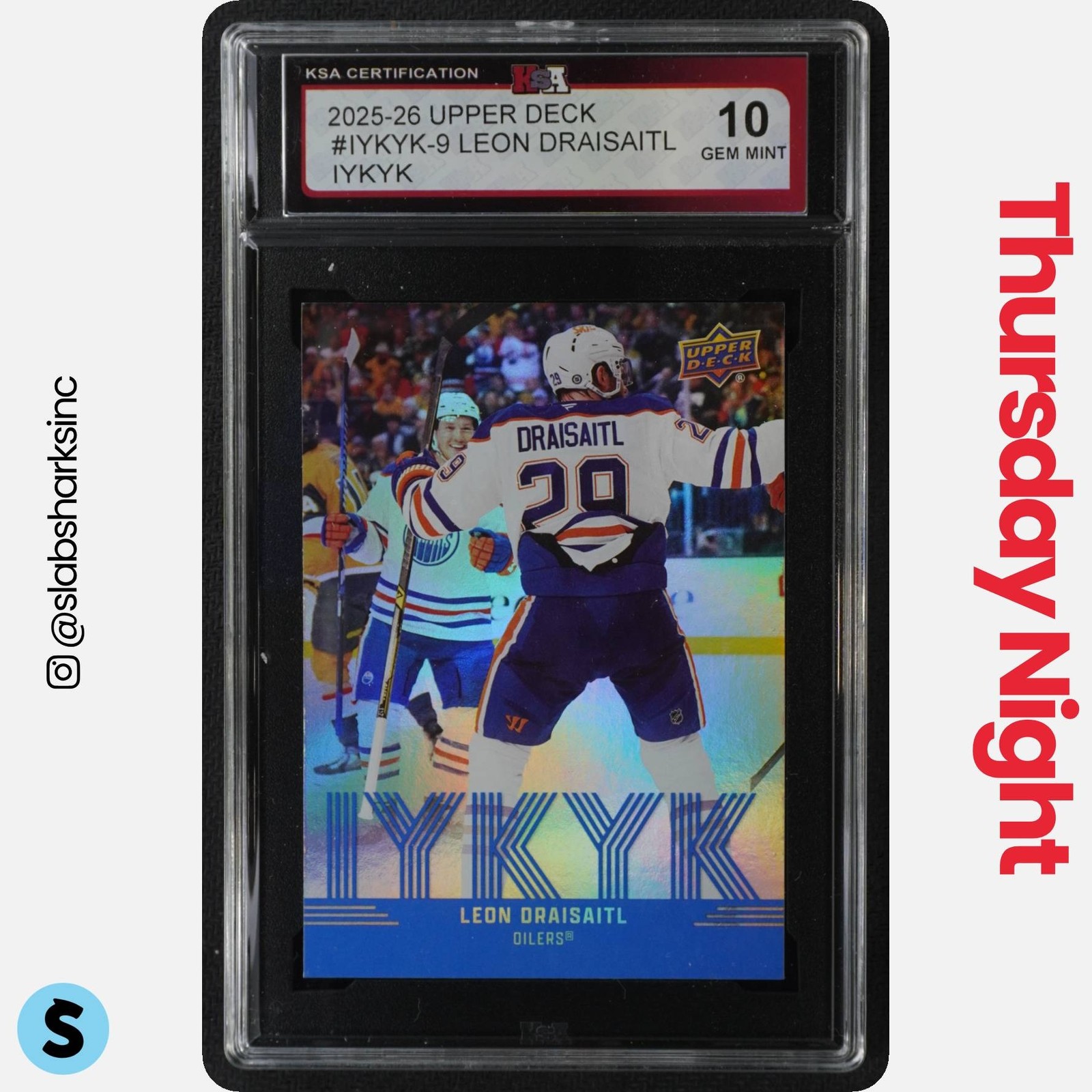 Leon Draisaitl #10 2020-21 Upper Deck Ultimate Collection Hockey
