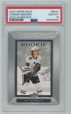 2023-24 UD Extended Series Bee Hive Rookie Connor Bedard RC PSA 10 (JulBar)