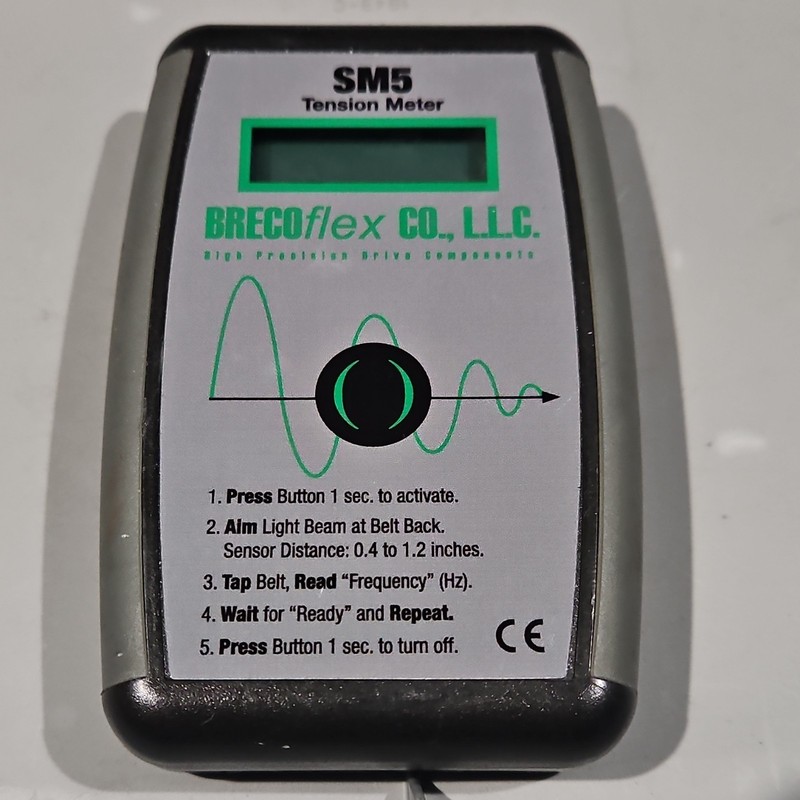 BRECOflex Co., LLC SM5 Tension Meter Belt Frequency Tester