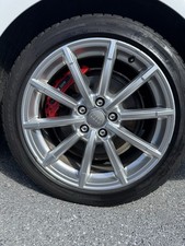 18 Inch Audi A4 Original Rims With Goodyear Tires Matching Set Of 4