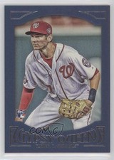 2016 Topps Gypsy Queen Blue Paper Frame Trea Turner #64 0ad