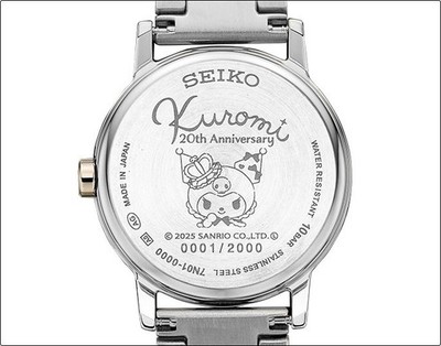 SEIKO Kuromi 20th Anniversary 腕時計 SEIKO × Kuromi 20th Anniversary Collabo Watch PREMICO Limited