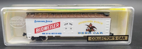 NEVER OUT IF BOX Budweiser 1980’s Edición Coleccionista N Escala Modelo Potencia #3725 | Zustand: New