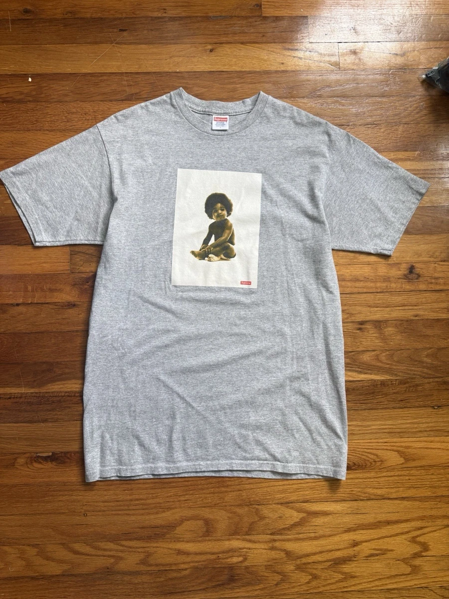 Supreme Biggie 11AW Tシャツ L グレー Supreme Biggie In Men's T-Shirts | eBay