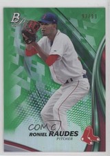 2017 Bowman Platinum Top Prospects Green 93/99 Roniel Raudes #TP-RRA 0j6