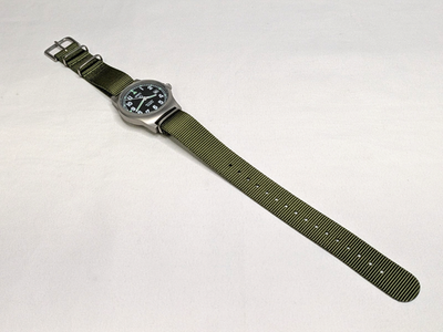 MWC G10LM 50M Date Window 2025 Military Watch Army Green Strap