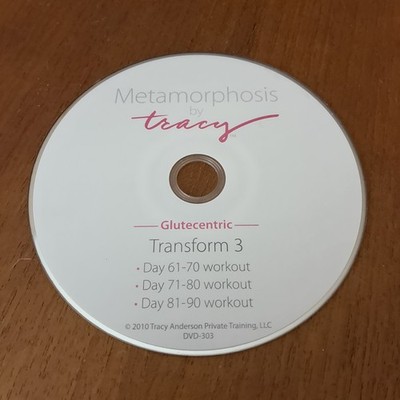 Tracy Anderson Metamorphosis - Glutecentric Transform 3 | eBay
