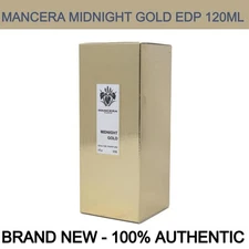 Mancera Midnight Gold Unisex Eau de Parfum Spray 4.0 oz / 120ml - Brand New