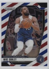 2024-25 Panini Prizm Red White & Blue Prizm Mike Conley #137 1lz5