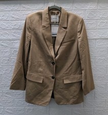 New Everlane The Oversized Blazer In Buttersmooth Ash Brown Size 8