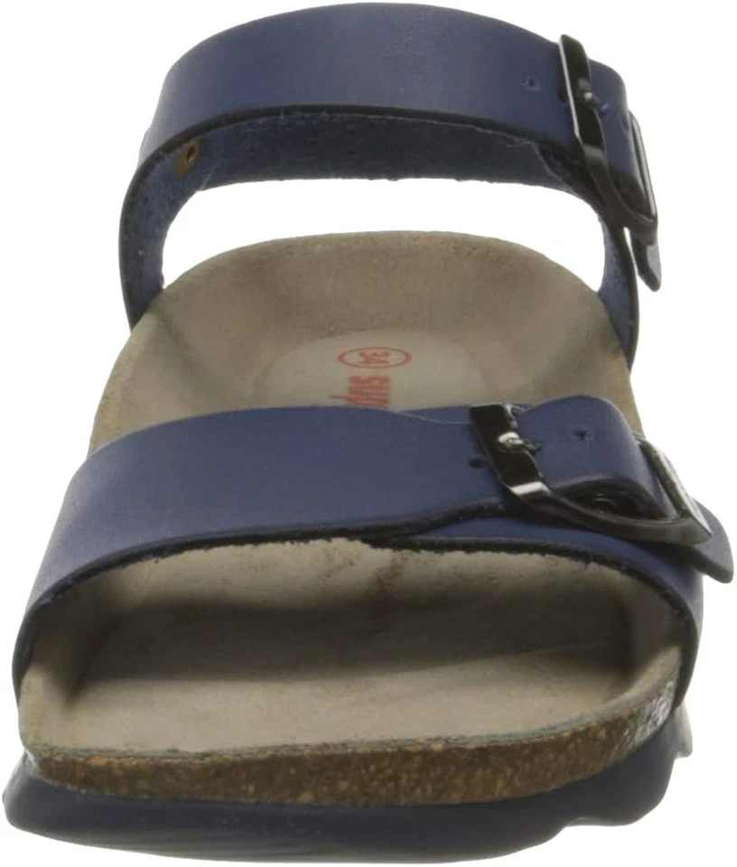 Superfit Jungen Sandalen Schuhe Fussbettpantoffel Sommerschuhe, BLAU, EUR 32 - Bild 2 von 4