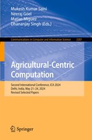 Mukesh Kumar Saini (U. A.) | Agricultural-Centric Computation | Taschenbuch