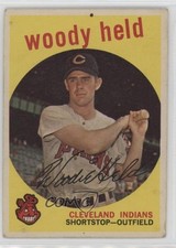 1959 Topps Woodie Held (White Back) #266 0z0n