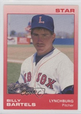 1988 Star Lynchburg Red Sox Billy Bartels #1 0t3