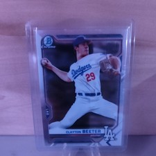 2021 Bowman - Chrome Prospects Clayton Beeter #BCP-16 (RC)