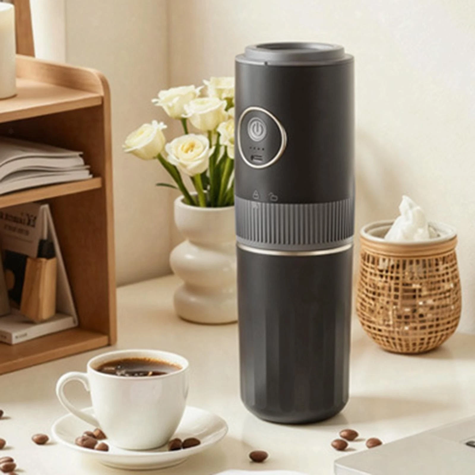Portable Coffee Maker Electric Coffee Grind Personal Versatile Cordless