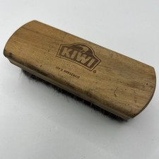 Vintage Kiwi Wood 100 Percent Horsehair Shoe Shine Brush