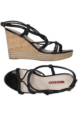 Prada Sandalen Damen Sommerschuhe Sandalette offene Schuhe Gr. EU 38... #pr5sg75