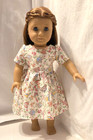Clothes for 18" American Dolls & 15" Bitty Baby ~ DRESS with Tea Party Print