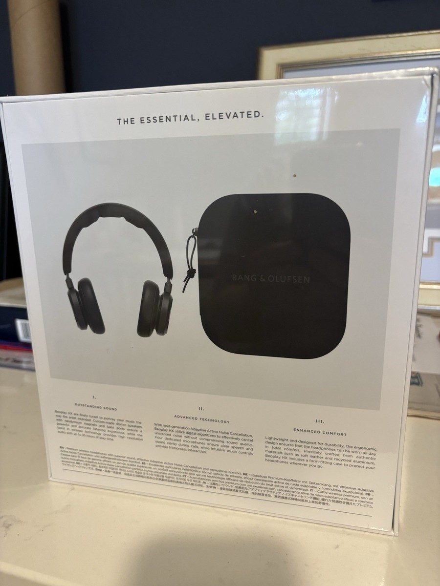 Bang & Olufsen BeoPlay HX Over Ear Wireless Headphones