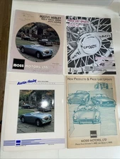 VTG Austin Healey Moss Motors Catalog Parts Catalog 100-4 100-6 3000 + 3 more
